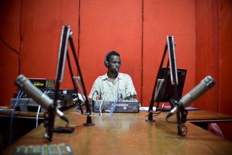 : Radio Shabelle is one of Mogadishu's most popular radio stations and has exposed itself to considerable danger in the past for actively taking a stance against the terrorist organiztion Al-Shabab. AU-UN IST PHOTO / TOBIN JONES.