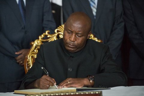: Evariste Ndayishimiye, Presidente do Burundi