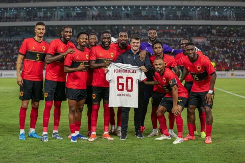 : Pedro Gonçalves orientou o 60.º jogo ao comando dos 'Palancas Negras'
