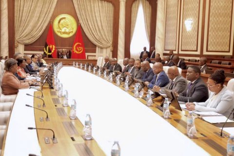 : Facebook Presidência da República - Angola 