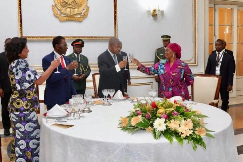 : Facebook Presidência da República - Angola 