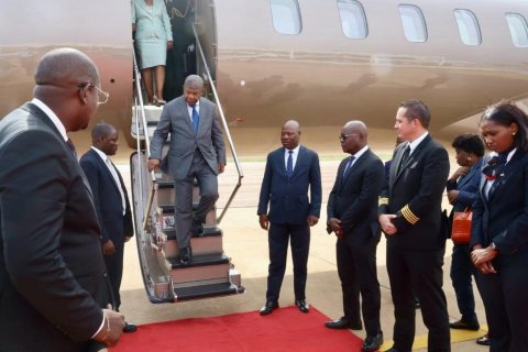 : Facebook Presidência da República - Angola 