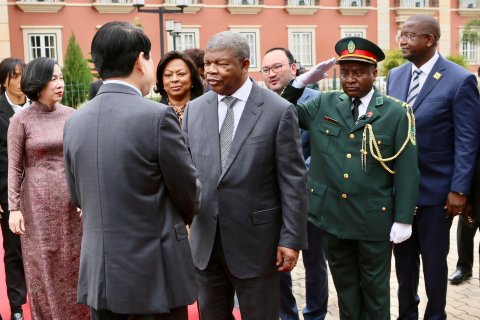 : Facebook Presidência da República - Angola 