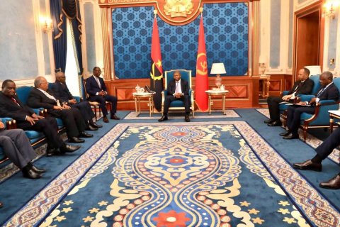 : Facebook Presidência da República - Angola 