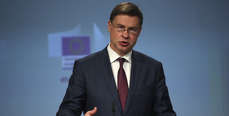 : Vice-presidente executivo da União Europeia, Valdis Dombrovskis (Foto: Lusa)