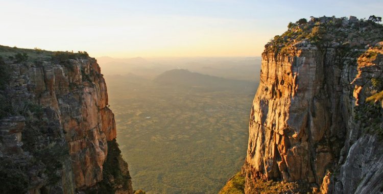 : Fenda da Tundavala, na província da Huíla