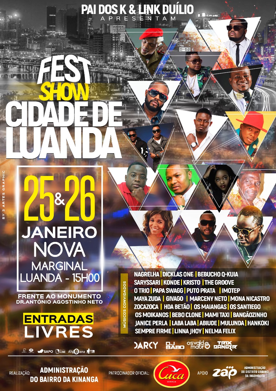 Fest Show Cidade de Luanda Ver Angola Diariamente, o melhor de Angola