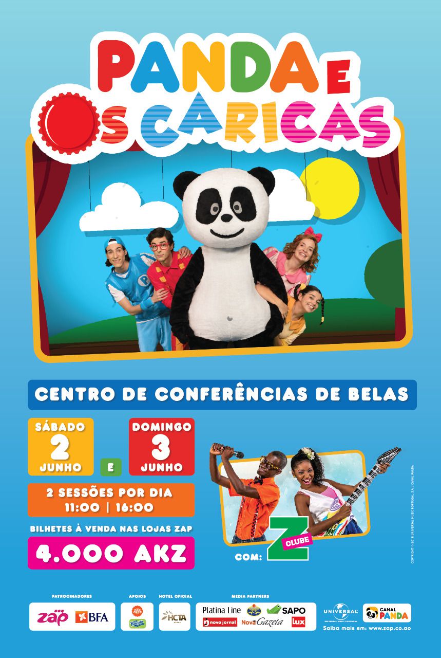 Musical "Panda e os Caricas" em Luanda Ver Angola Diariamente, o
