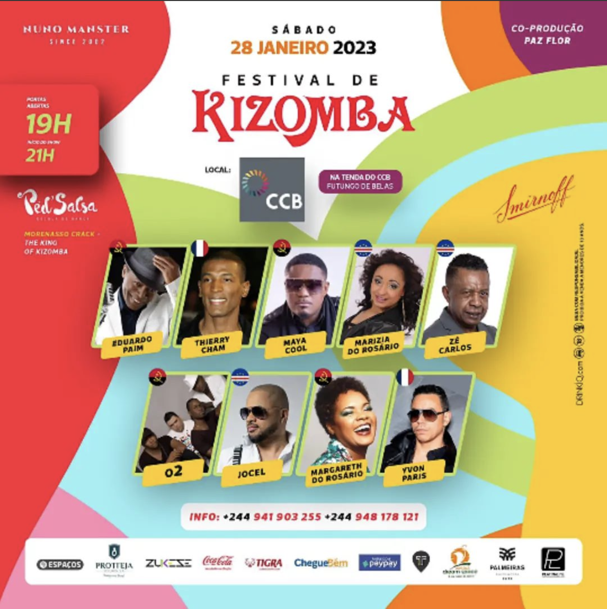 Festival de Kizomba Ver Angola Diariamente, o melhor de Angola