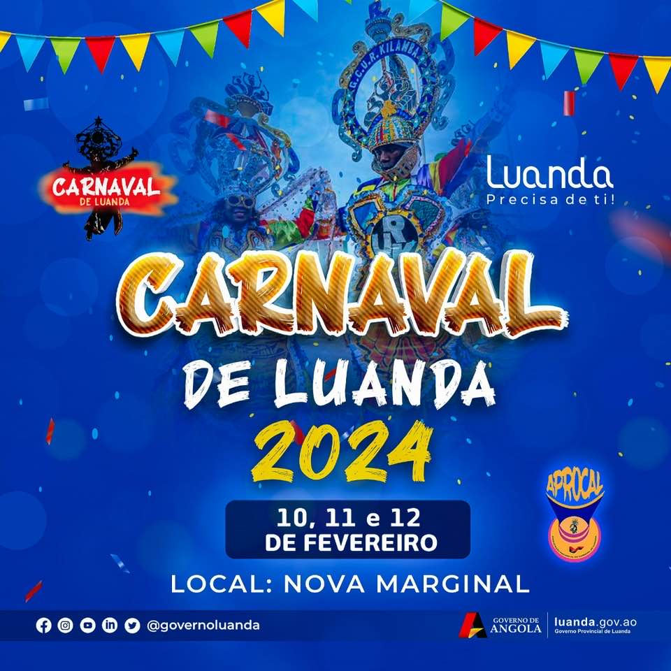Carnaval de Luanda 2024 Ver Angola Diariamente, o melhor de Angola