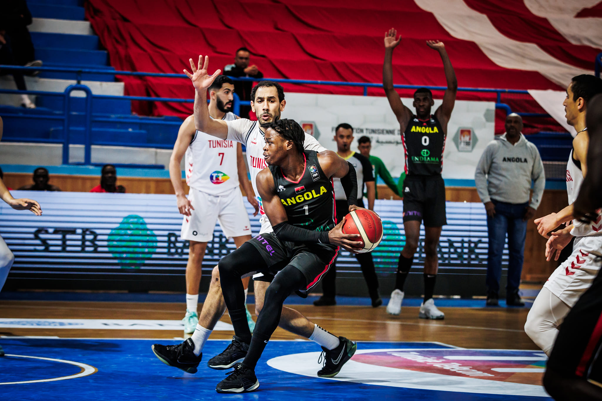 Angola closes the first qualifying window for Afrobasket 2025 with two wins and one defeat Ver