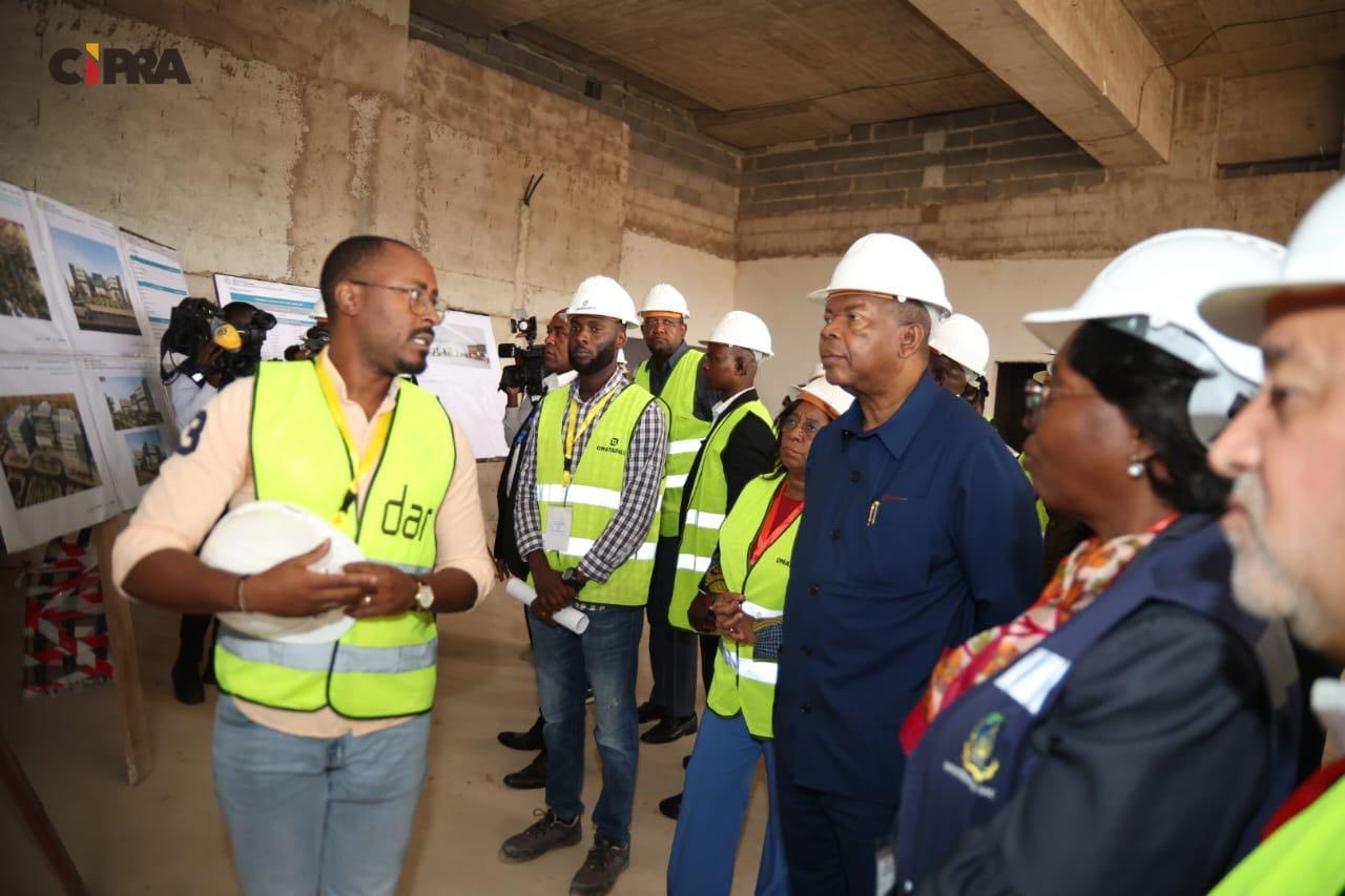 The focus on health continues. President visits the Burns and Pedalé Hospital, which opens later this year