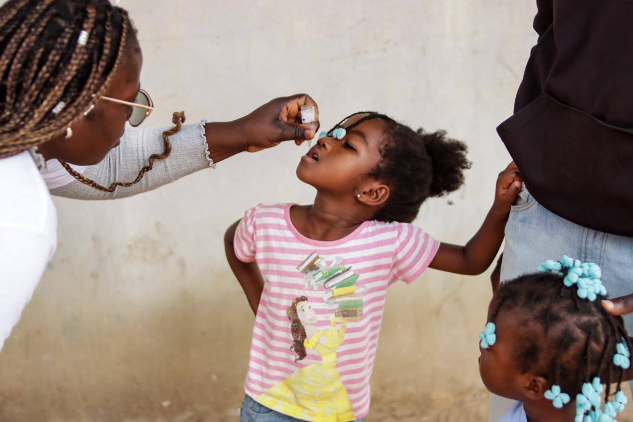 Three-day campaign vaccinated 6.8 million children against polio virus